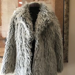 Funky Groggy faux fur coat, Vintage 90's
